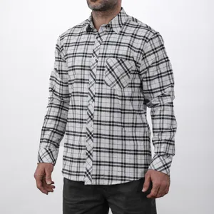 پیراهن آستین بلند مردانه پاتن جامه مدل پشمی 102721010322122 