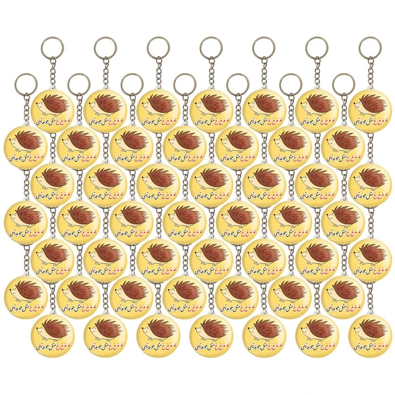 جاکلیدی خندالو مدل جشن الفبا غ مثل جوجه تیغی کد 8718 مجموعه 49 عددی