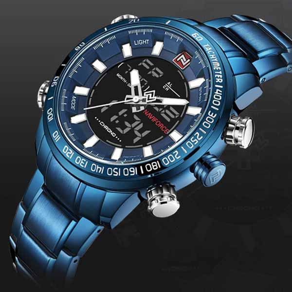 ساعت مچی عقربه‌ای مردانه نیوی فورس مدل 9093 BB