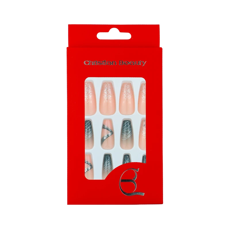 ناخن مصنوعی کریستین بیوتی کد NB90 بسته 12 عددی
