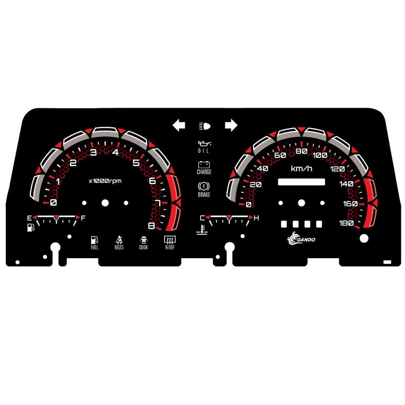 صفحه کیلومتر خودرو مدل زنبوری 80-83 مناسب برای پراید