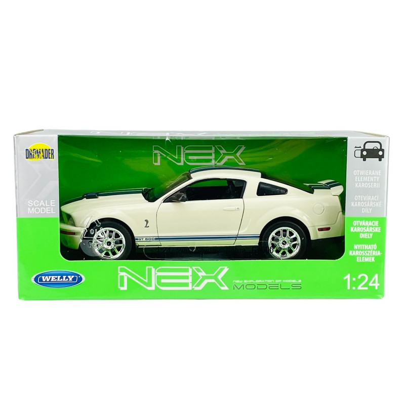 ماکت ماشین ولی مدل MUSTANG SHELBY COBRA 2007 GT500