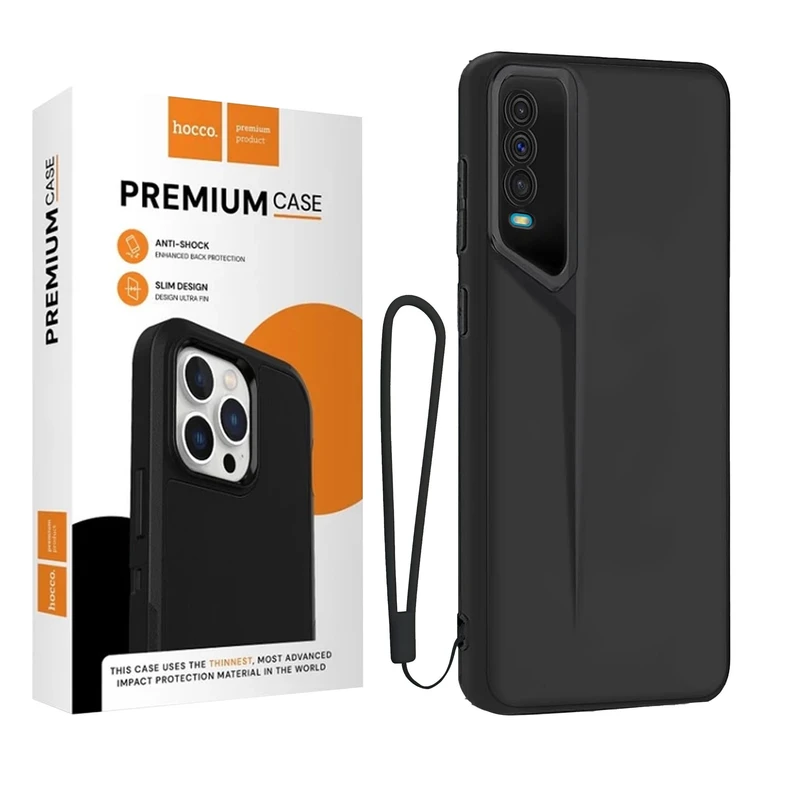 کاور هوکو مدل Porsche Design Strap مناسب برای گوشی موبایل شیائومی Redmi Note 9 4G به همراه بند