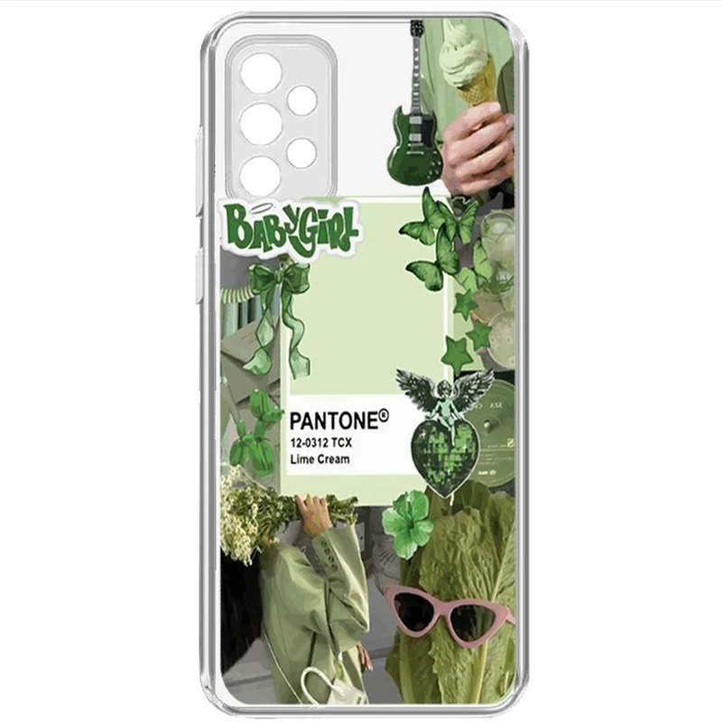 کاور طرح Pantone G مناسب برای گوشی موبایل سامسونگ Galaxy A32 4G 