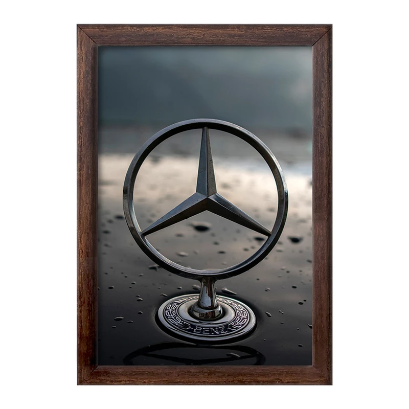 تابلو خندالو طرح مرسدس بنز Mercedes Benz  کد 23505