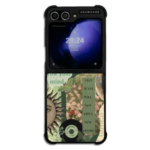 AKAM AMC-WSGZFLIP5-GREEN-13 Cover For Samsung Galaxy Z Flip 5