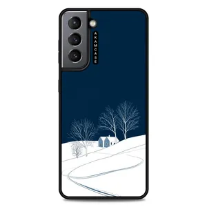 AKAM AMC-WSGS21-WINTER-25 Cover For Samsung Galaxy S21