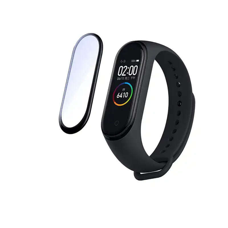 محافظ صفحه نمایش مدل MB-55 مناسب برای مچ بند هوشمند شیائومی Mi Band 5 بسته 3 عددی