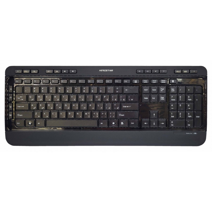 کیبورد بی‌سیم کینگ استار مدل KB97W