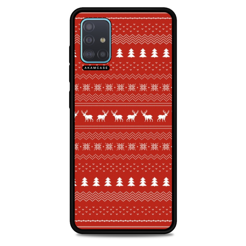 کاور آکام مدل AMCWSGA51-CHRISTMAS21 مناسب برای گوشی موبایل سامسونگ Galaxy A51