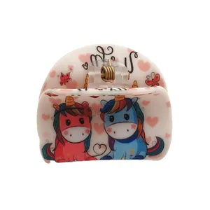 کلیپس مو دخترانه مدل یونیکورن كد KLP824