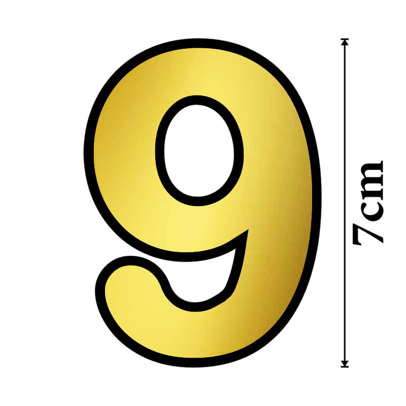 تابلو نشانگر کازیوه طرح پلاک واحد شماره 9 کد B-G 09