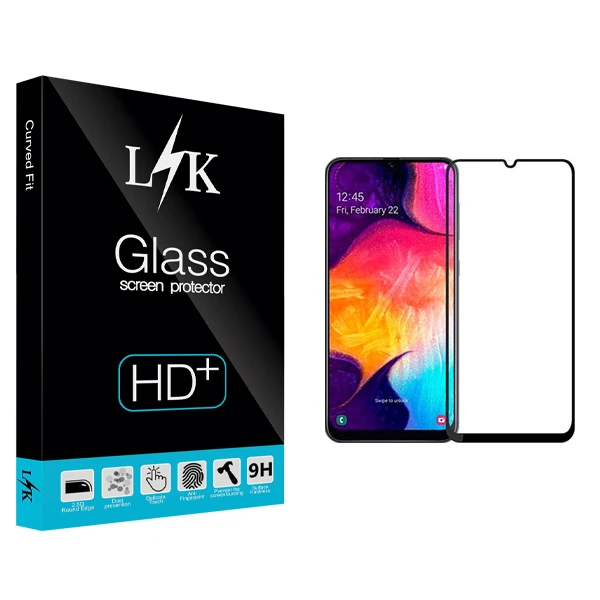 محافظ صفحه نمایش ال کی مدل +HD مناسب برای گوشی موبایل سامسونگ Galaxy A20e