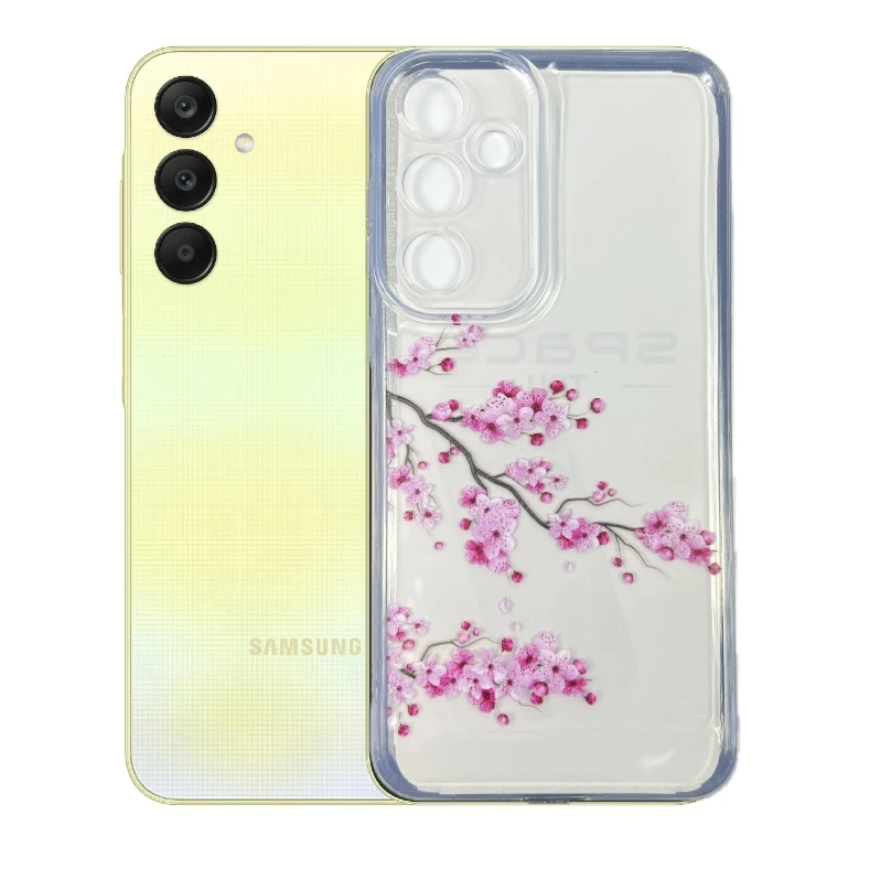 کاور طرح شکوفه گیلاس مناسب برای گوشی موبایل سامسونگ Galaxy A34