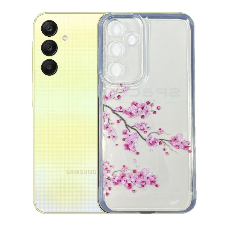 کاور طرح شکوفه گیلاس مناسب برای گوشی موبایل سامسونگ Galaxy A34