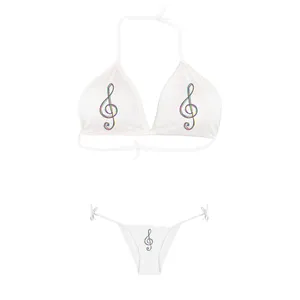 ست شورت و سوتین زنانه مدل موزیک کد 13 AA