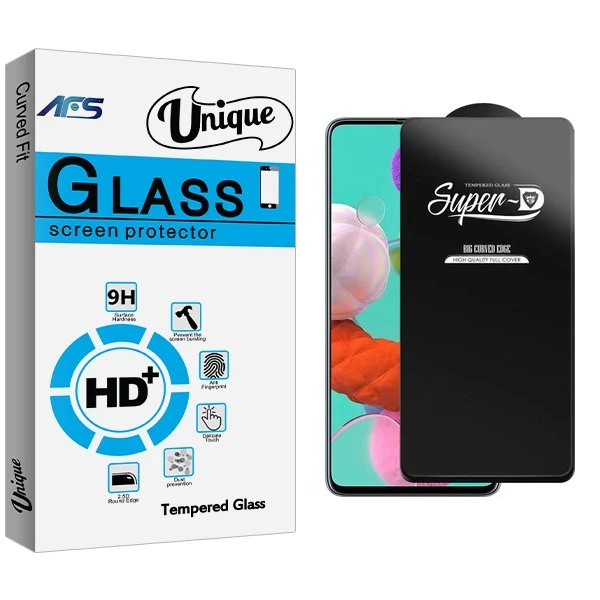 محافظ صفحه نمایش ای اف اس مدل Unique SuperD مناسب برای گوشی موبایل سامسونگ galaxy a51