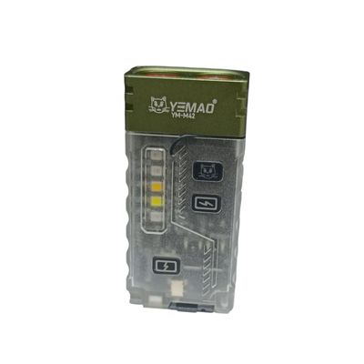 چراغ قوه فندکی یئماو مدل YM-M42 با نور چند رنگ