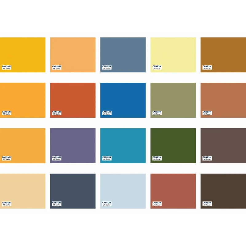 مقوا پاستل کانسون مدل Mi-Teintes سایز 50x65 سانتی متر بسته 20 عددی