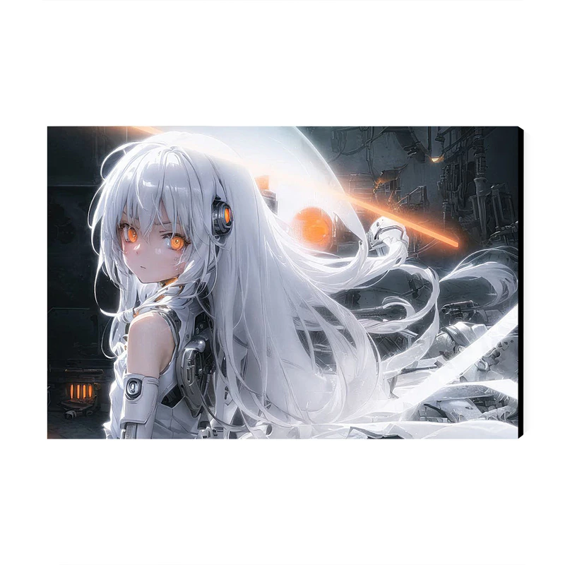 تابلو شاسی عرش مدل فانتزی انیمه دختر کد As1855