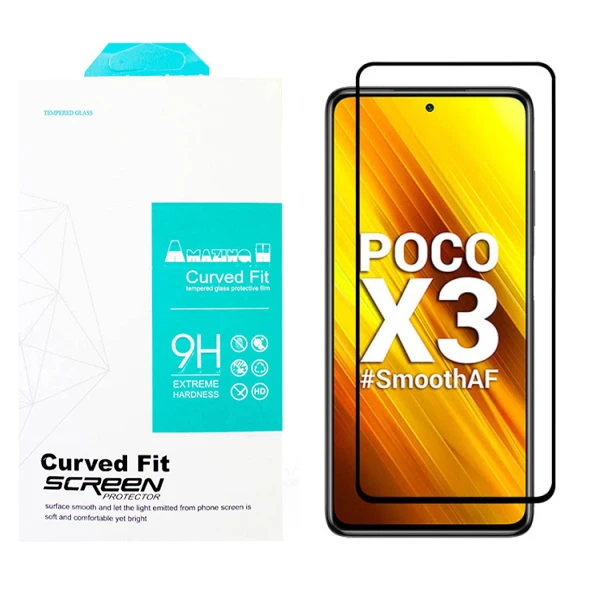 محافظ صفحه نمایش مدل AMAZING مناسب برای گوشی موبایل شیائومی Poco X3