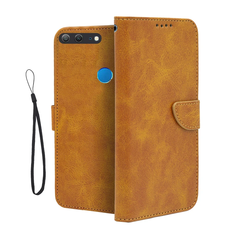 کیف کلاسوری مدل خوشی مناسب برای گوشی موبایل آنر 9 Lite به همراه بندآویز