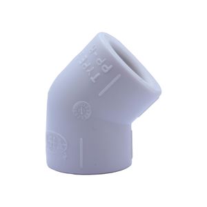 اتصال زانویی آسیا پایپ مدل DN-45-20 بسته 10 عددی