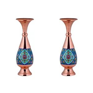 گلدان مسی مدل پرداز کد P011 بسته 2 عددی