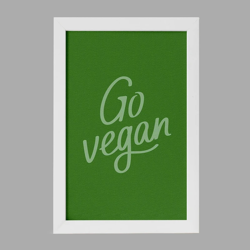 تابلو خندالو مدل وگن Vegan کد 31121