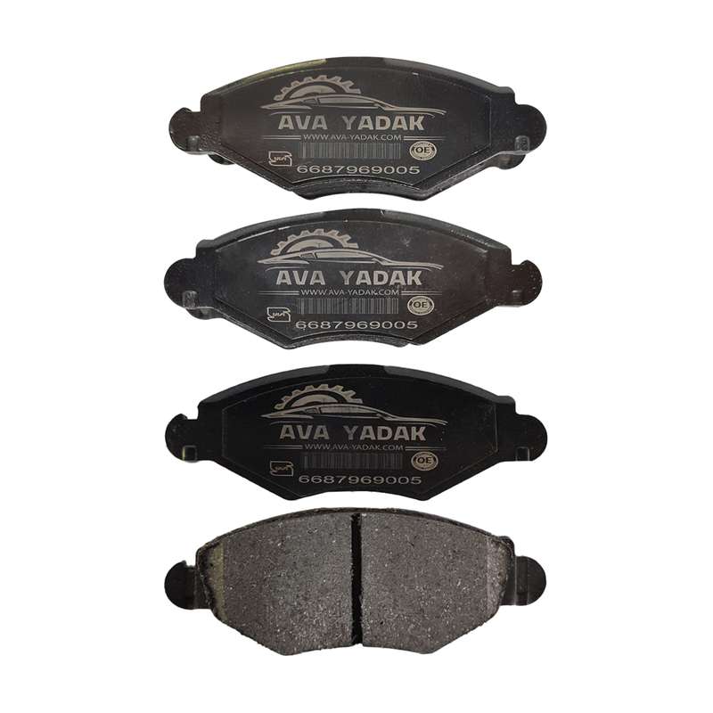 لنت ترمز جلو دیسکی آوا یدک کد 110023 مناسب برای پژو 206 تیپ یک