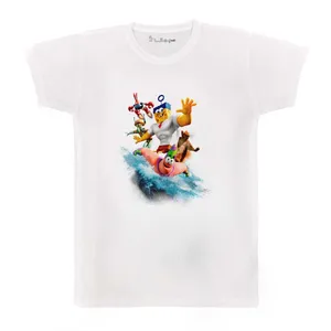 تی شرت بچگانه پرمانه طرح باب اسفنجی کد pmt.3448