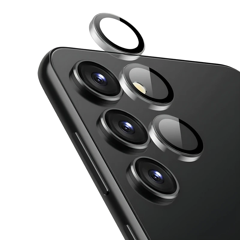 محافظ لنز دوربین گرین لاین مدل  Camera Lens Shield مناسب برای گوشی موبایل سامسونگ Galaxy S23 / S23 Plus