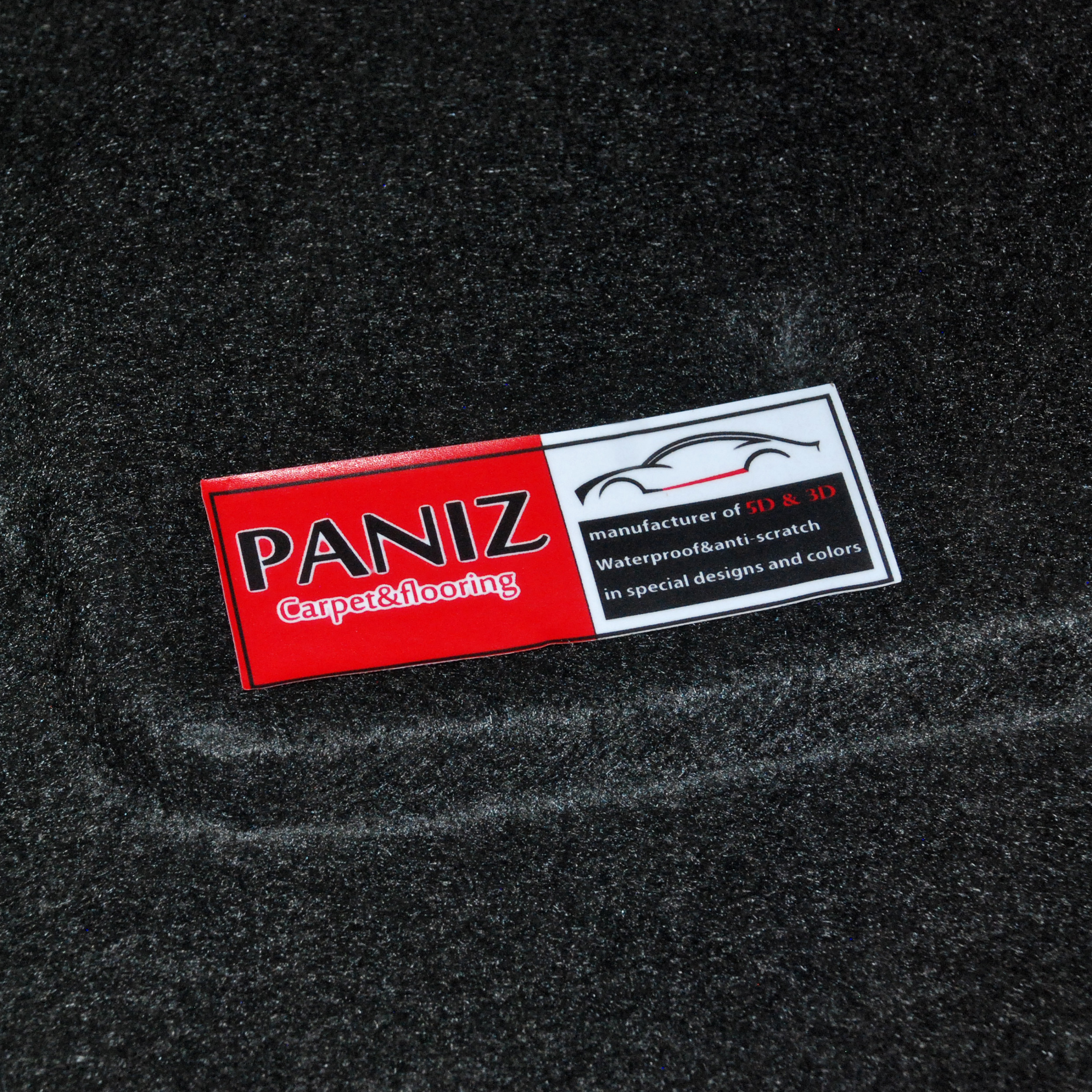 کفپوش سه بعدی خودرو پانیذ مدل پشت نمدی TATN مناسب برای پژو پارس به همراه کفپوش صندوق