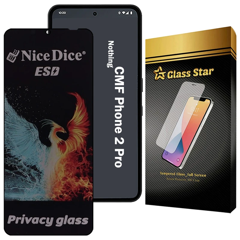 محافظ صفحه نمایش گلس استار مدل GND7 مناسب برای گوشی موبایل ناتینگ CMF Phone 2 Pro