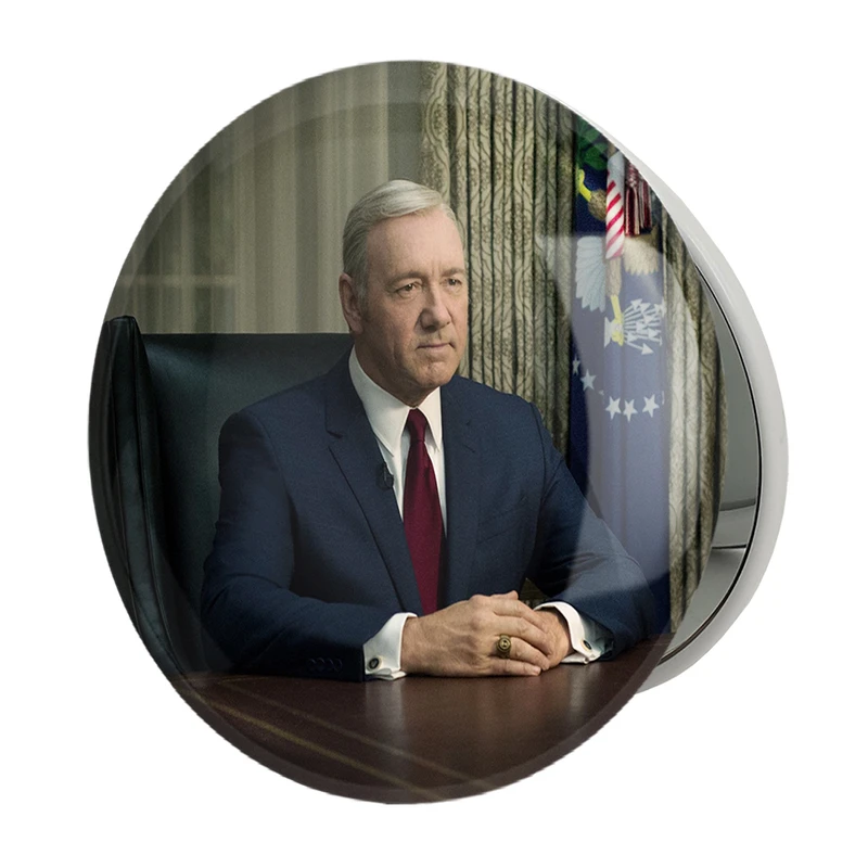 آینه جیبی خندالو طرح سریال House Of Cards مدل تاشو کد 28149 