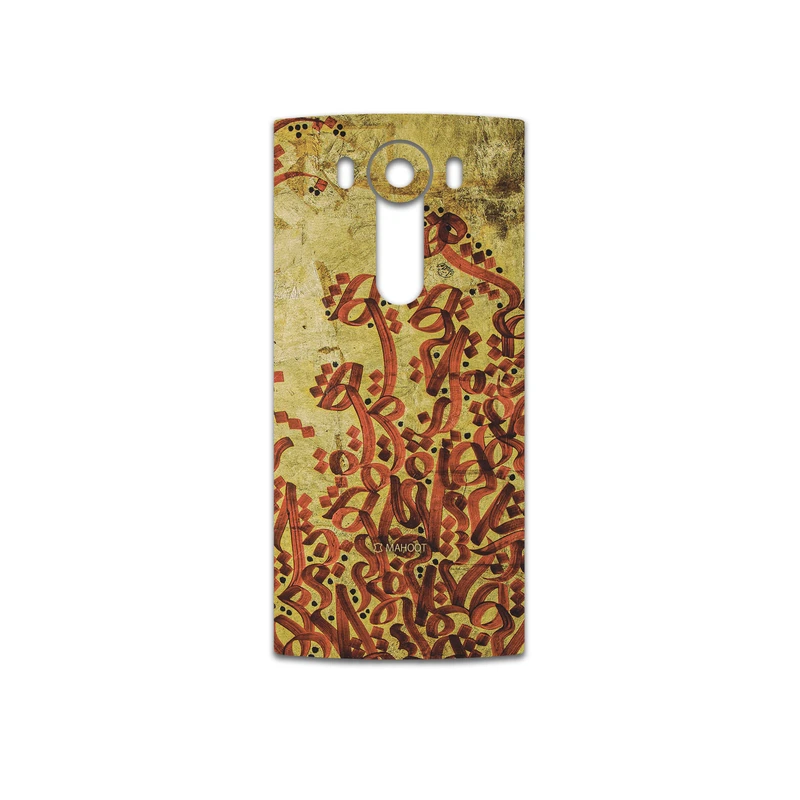 برچسب پوششی ماهوت مدل Nastaliq-5 مناسب برای گوشی موبایل ال جی V10