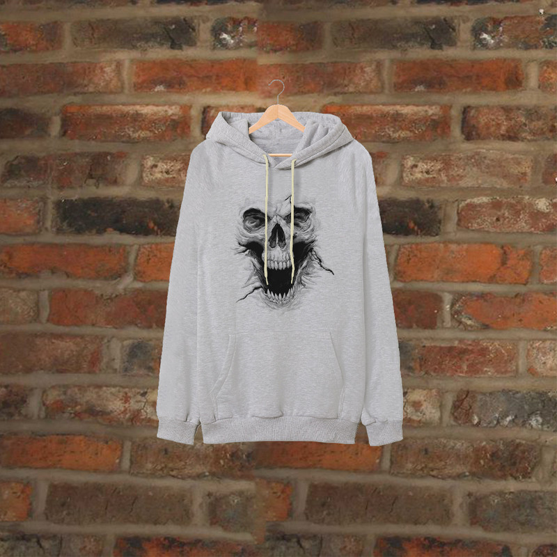 هودی زنانه مدل اسکلت کد AA158