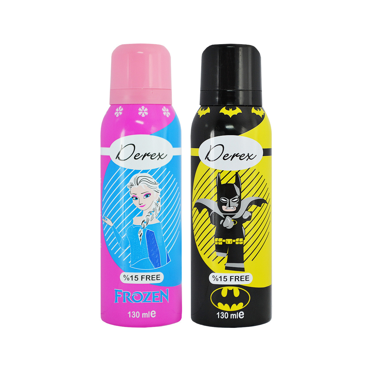 اسپری بدن کودک دریکس مدل 6201 حجم 130 میلی لیتر مجموعه ۲ عددی