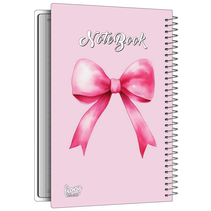 دفتر مشق 50 برگ مستر راد مدل پاپیون طرح فانتزی کد 2711 fiory