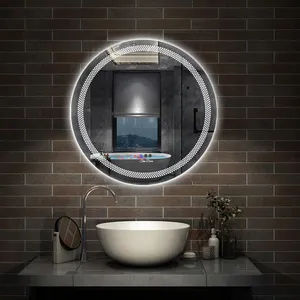 آینه سرویس‌ بهداشتی تارادکور مدل حرکتی ic111 قطر 60 سانتی متر