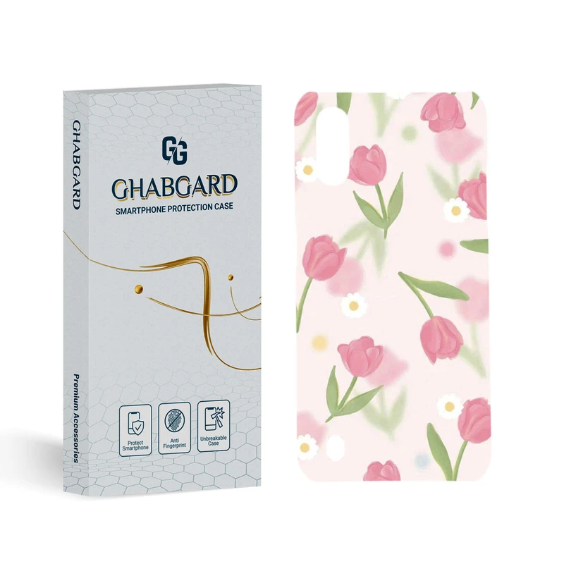 کاور قاب گارد مدل گل مناسب برای گوشی موبایل سامسونگ Galaxy M01 