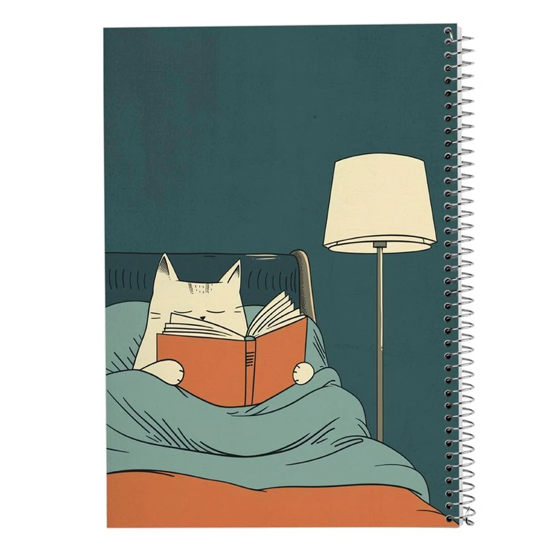 دفتر ژورنال نویسی 50 برگ مدوپد مدل نقطه ای طرح موجودات فانتزی کد DF17012