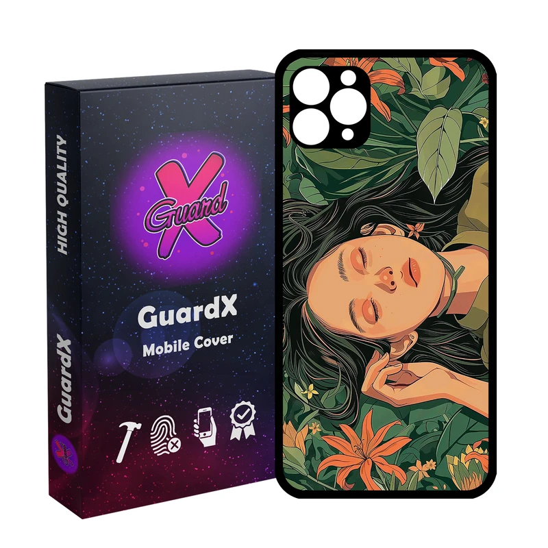 کاور گارد ایکس طرح دختر مدل  Glass10789 مناسب برای گوشی موبایل اپل iPhone 11 Pro Max