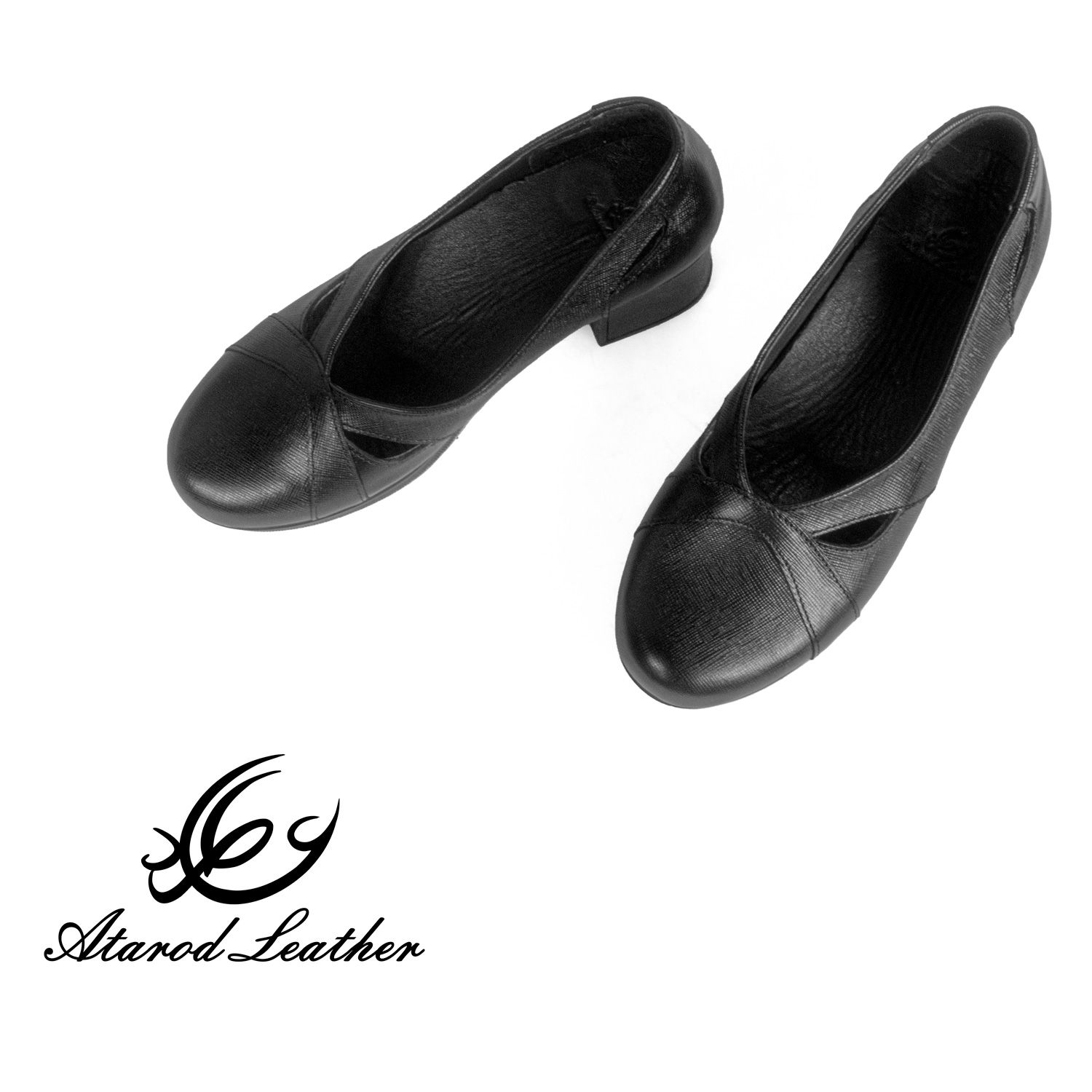 کفش زنانه چرم عطارد مدل چرم طبیعی کد SH214 - - 9