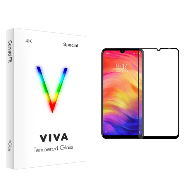 محافظ صفحه نمایش ویوا مدل 4K مناسب برای گوشی موبایل شیائومی Redmi Note 7
