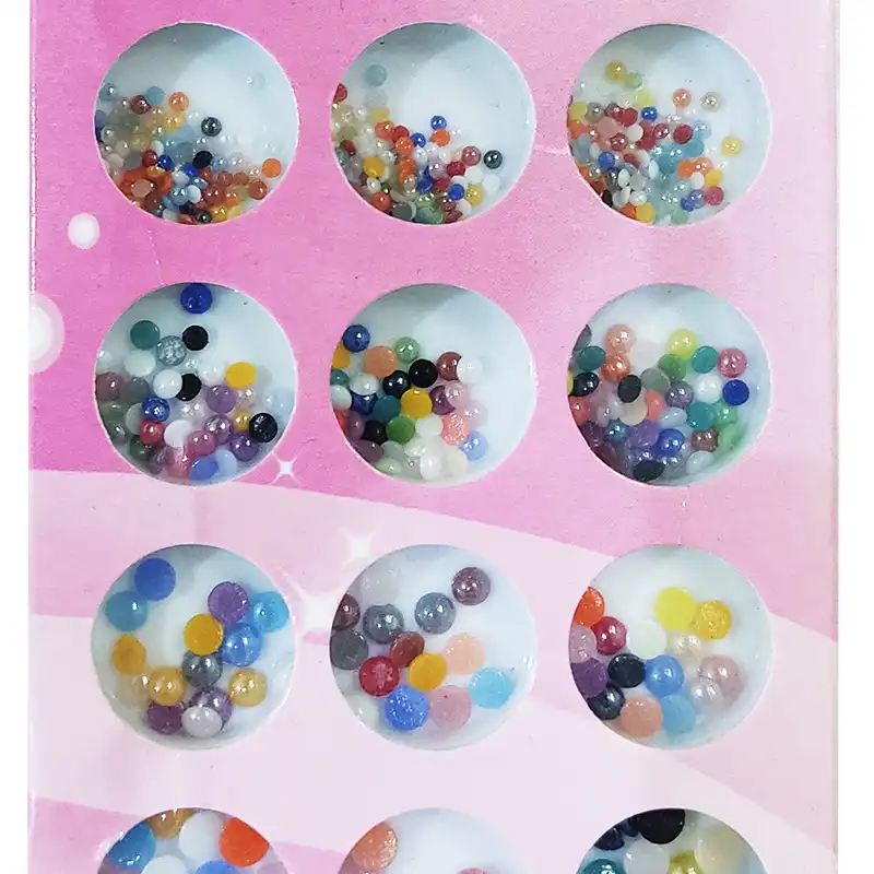 مجموعه تزیین ناخن شامل مدل N019