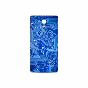 MAHOOT Blue Printed Circuit Board Cover Sticker for Xiaomi Mi 4