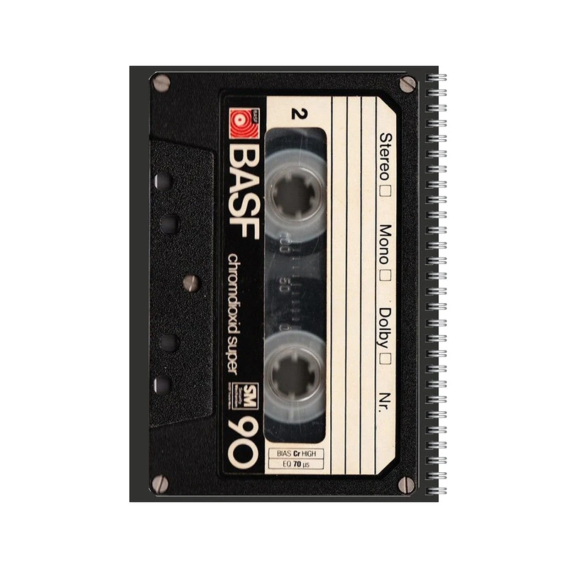 دفتر مشق 100 برگ بامبیلیپ طرح نوارکاست کد 6721616