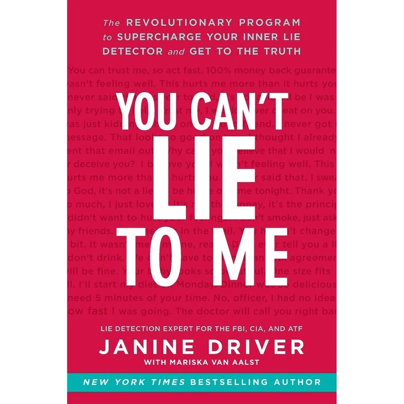 کتاب You Can,t Lie to Me اثر Janine Driver and Mariska van Aalst انتشارات HarperOne