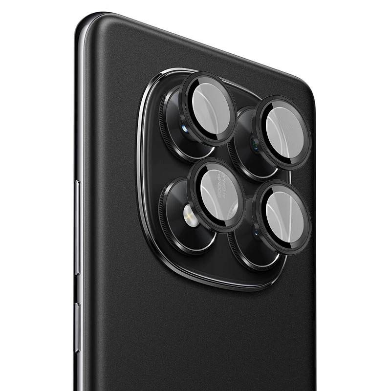 محافظ لنز دوربین مسیر مدل Ring Metal مناسب برای گوشی موبایل شیائومی Redmi Note 14 Pro 5G